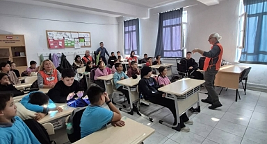 100. Yıl Ortaokulu Öğrencileri TEMA ile Doğayı Tanıdı