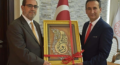 İl Müftüsü Gürbüz'den 24 Kasım Öğretmenler Günü Ziyareti