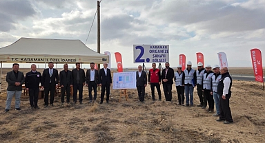 Karaman 2. OSB’de Altyapı Yapım İşi Resmen Başladı