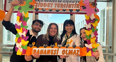 KMÜ Hemşirelikte Liderlik Topluluğundan “25 Kasım”da Anlamlı Farkındalık Etkinliği