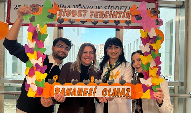 KMÜ Hemşirelikte Liderlik Topluluğundan “25 Kasım”da Anlamlı Farkındalık Etkinliği