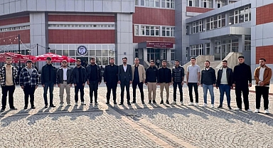 Ülkü Ocakları İl Başkanından Üniversite Teşkilatına Destek Ziyareti