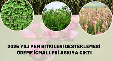 2025 Yılı Yem Bitkisi Desteği Askıya Çıktı