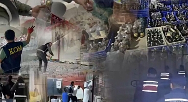 81 İLDE SAHTE ALKOL OPERASYONU: 91 BİN LİTRE KAÇAK İÇKİ ELE GEÇİRİLDİ