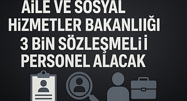 Aile ve Sosyal Hizmetler Bakanlığı 3 Bin Sözleşmeli Personel Alacak: İşte Detaylar