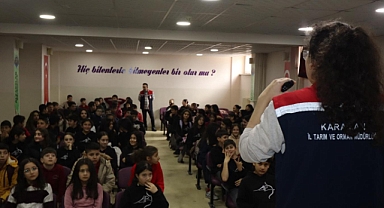 Alparslan Ortaokulu’nda Öğrencilere Gıda Güvenliği ve Etiket Okuryazarlığı Eğitimi Verildi