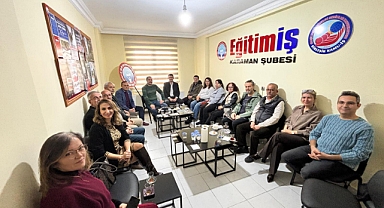 CHP Karaman Teşkilatından Yeşildere Köyü ve Eğitim-İş Karaman Şubesi’ne Ziyaret