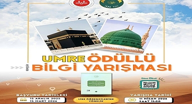 Gençlere Manevi Yolculuk Fırsatı: Umre Ödüllü Yarışma Başlıyor