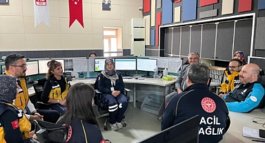 İl Sağlık Müdürü Yurdakul’dan Acil Sağlık Birimlerine Teşekkür Ziyareti