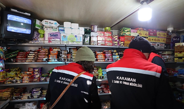 Karaman’da Güvenilir Gıda İçin Denetimler Sıkılaştırıldı