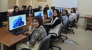 Karaman’da Kursiyerler Yeni Bilgisayarlarla Tanıştı