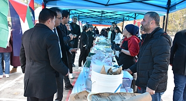 Karaman’da Öğrenciler ve Vatandaşlar Gazze İçin Tek Yürek Oldu