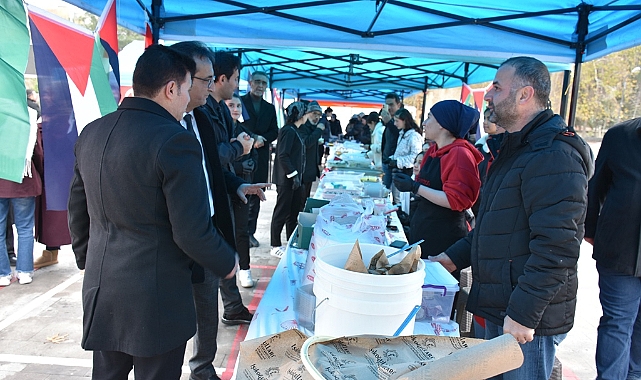 Karaman’da Öğrenciler ve Vatandaşlar Gazze İçin Tek Yürek Oldu
