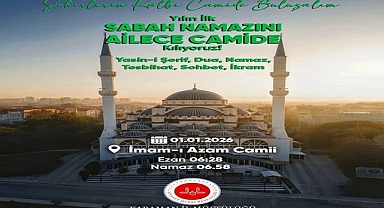 Karaman İl Müftülüğü’nden Yeni Yıla Manevi Başlangıç: İlk Sabah Camide Buluşma Çağrısı