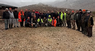 Kazımkarabekir’de Yaban Domuzlarına Karşı Sürek Avı Düzenlendi