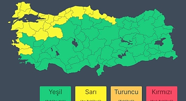 AFAD’dan Kuvvetli Yağış ve Fırtına Uyarısı