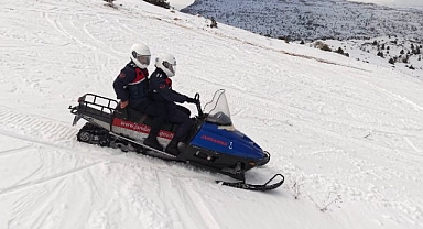 Bozdağ Kayak Merkezi Ermenek’te Hizmete Açıldı, Jandarma Güvenliği Sağlıyor