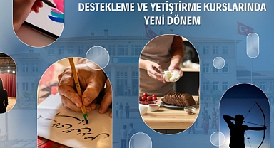 Destekleme ve Yetiştirme Kurslarında Yeni Dönem İkinci Yarıyılda Başlıyor