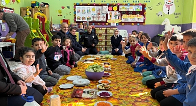 Kirazlıyayla’da Üç Aylar Programı, Kışla İlkokulu’nda Eğitim Ziyareti