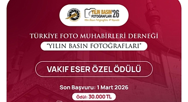 Objektifler Tarihe Çevriliyor: Vakıf Eser Özel Ödülü Foto Muhabirlerini Bekliyor