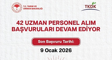 Tarım ve Orman Bakanlığı 42 Uzman Personel Alımı Yapacak