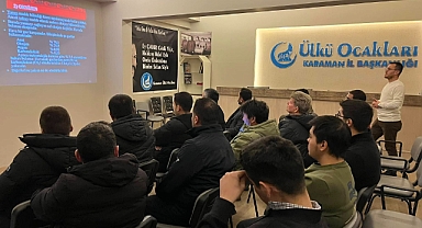 Ülkü Ocakları Karaman’da “Yangınla Mücadele Yöntemleri Kursu” Başladı