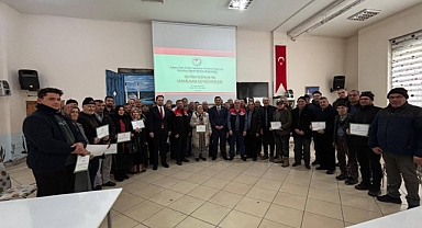 Zeytin Tarımı ve Budama Eğitimi Sona Erdi