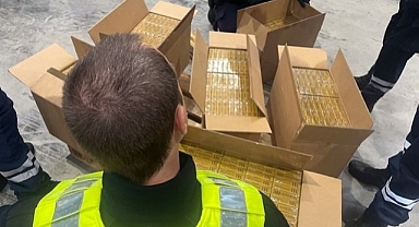 16 Ton Kaçak Sigara Ele Geçirildi