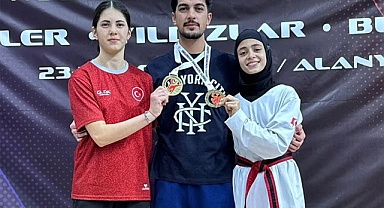 Arısoy ve Sarıtaş’tan Karaman’a Çifte Altın Madalya