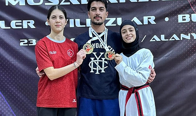 Arısoy ve Sarıtaş’tan Karaman’a Çifte Altın Madalya