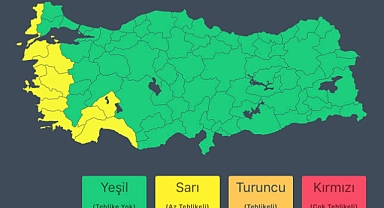 Batı ve Güneybatı’da Kuvvetli Yağış ve Fırtına Uyarısı