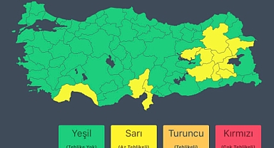 Birçok İlde Kuvvetli Yağış ve Kar Uyarısı