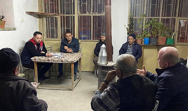 Ermenek Boyalık Köyü’nde Üreticilere Yönelik Akşam Toplantısı Düzenlendi