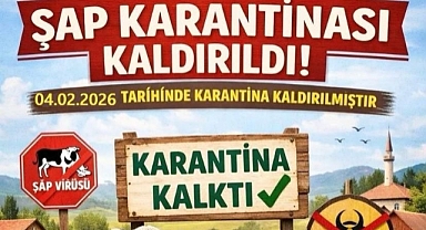 Ermenek’te Şap Hastalığına Yönelik Karantina Tedbirleri Kaldırıldı