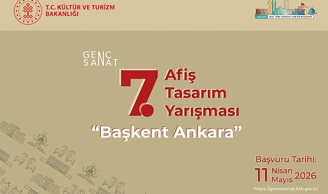 “Genç Sanat: 7. Afiş Tasarım Yarışması” Başvuruları Başlıyor