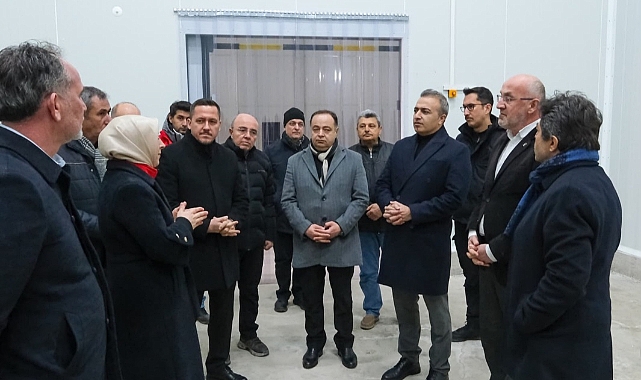 Karaman'da Elma Borsası'na İnceleme Ziyareti