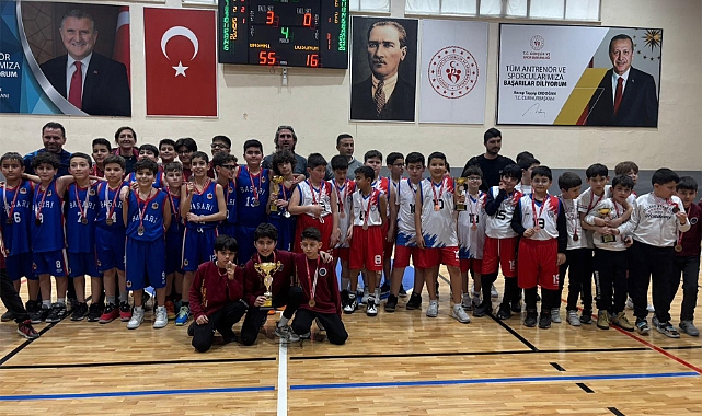 Karaman’da Okul Sporları Basketbol Heyecanı Sona Erdi