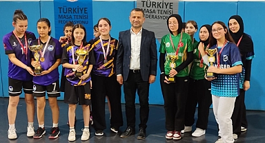 Karaman’da Yıldızlar Masa Tenisinde Şampiyonlar Belli Oldu