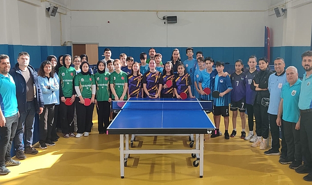 Karaman’da Yıldızlar Masa Tenisinde Şampiyonlar Belli Oldu