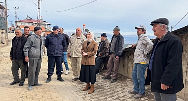 Kaymakam Çakır'dan Üzümlü Köyü'ne Geçmiş Olsun Ziyareti