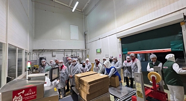 Kursiyerler Slava Süt Fabrikasında Teknik Gezi Yaptı