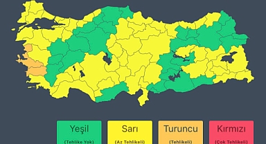 Meteoroloji’den Kuvvetli Yağış ve Fırtına Uyarısı
