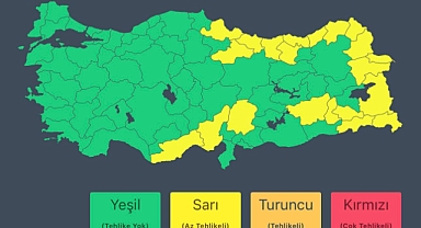 Meteoroloji’den Kuvvetli Yağış ve Fırtına Uyarısı