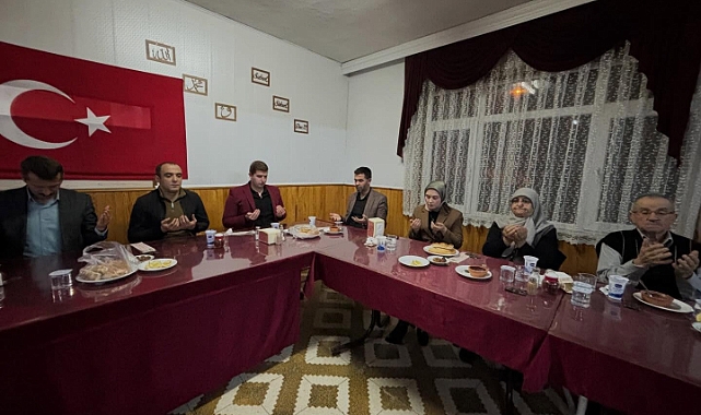 Şehit Aileleri Onuruna İftar Programı Düzenlendi