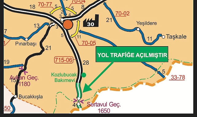 Sertavul Geçidi Tır ve Çekicilere Kapatıldı, Sabah Saatlerinde Yeniden Açıldı