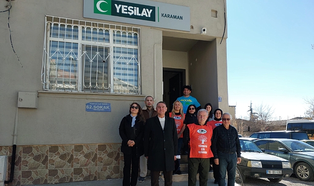 TEMA Ailesi, Yeni Yeşilay Başkanı Ahmet Eşmekaya'yı Ziyaret Etti