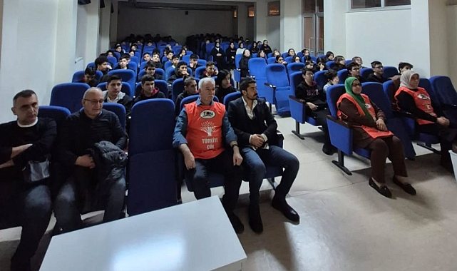 TEMA Karaman’dan TOBB Fen Lisesi Öğrencilerine Çevre Dersi