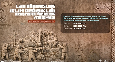 TÜBİTAK’tan Lise Öğrencilerine İklim Değişikliği Çağrısı