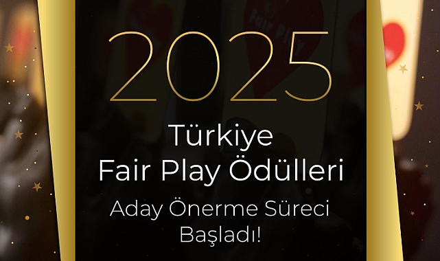 Türkiye Fair Play Ödülleri İçin Aday Önerme Süreci Başladı