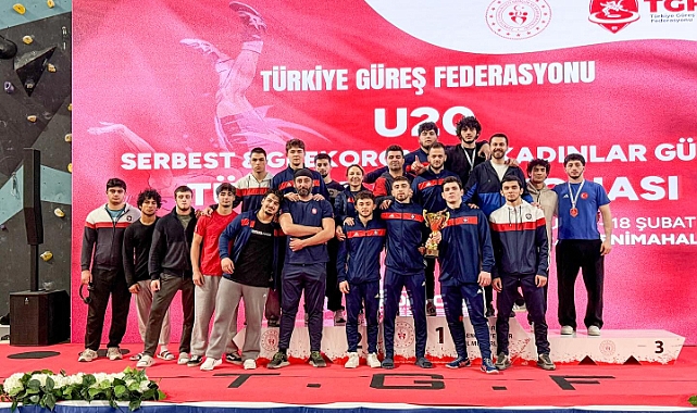 U20 Grekoromen Türkiye Şampiyonası’nda Şampiyonlar Belli Oldu
